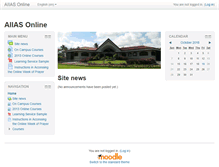 Tablet Screenshot of onlineworld.aiias.edu